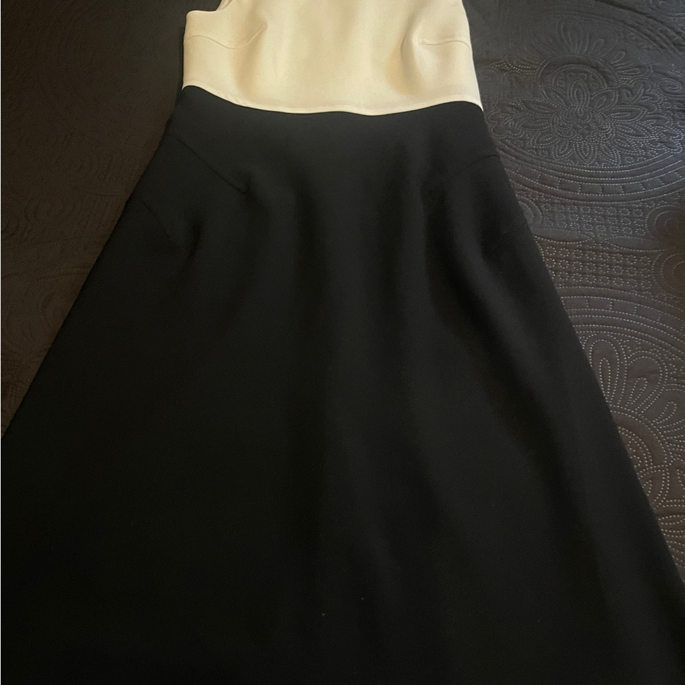 Elegant Black and Cream Women's Skirt